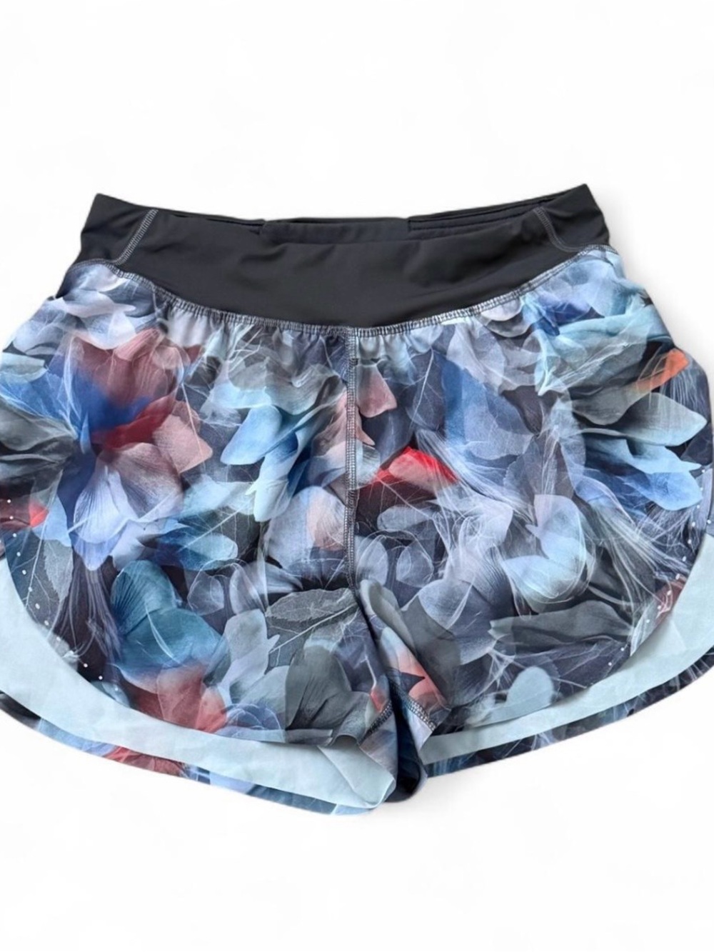 Lululemon Fast and Free Reflective High-Rise Classic-Fit floral Short 3"